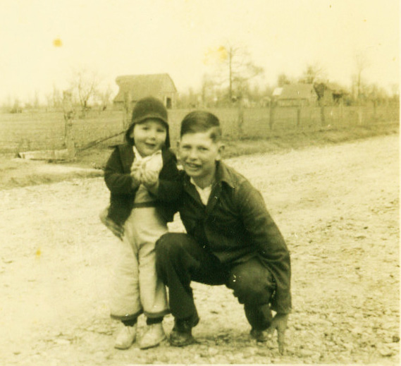 Young Larry Murley and his Uncle Billy