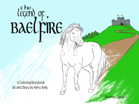 The Legend of Baelfire coloring book
