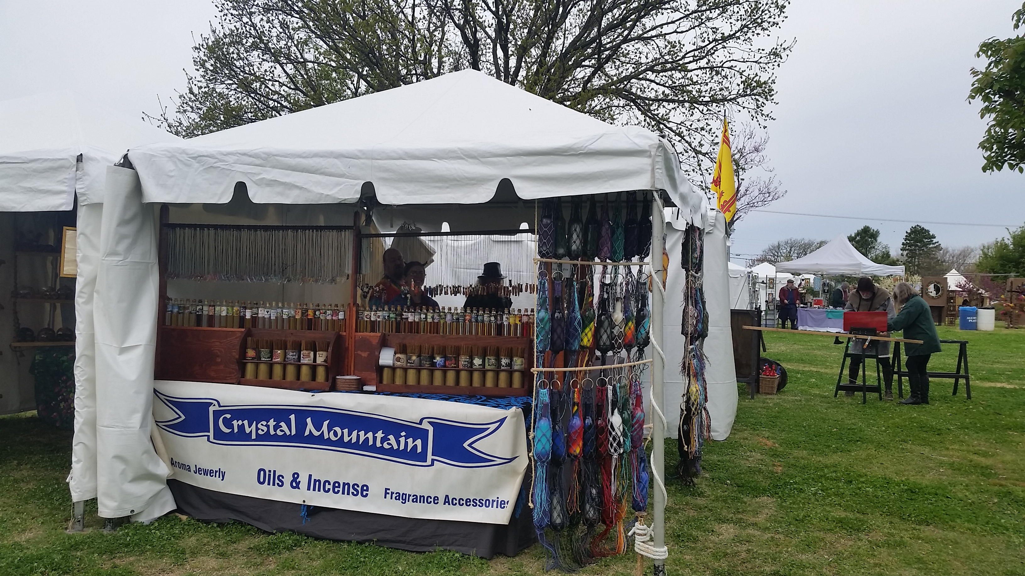 Crystal Mountain at the Norman Medieval Faire in Norman, Oklahoma