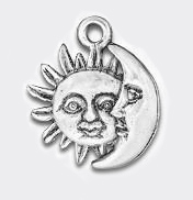 Sun & Moon charm