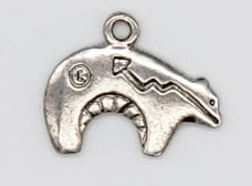 Heartline Bear charm