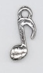 Eight Note charm