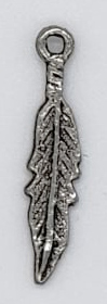Feather charm