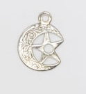 Cresent Moon & Star charm