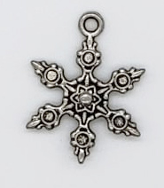 Snowflake charm