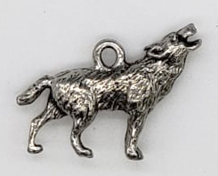 Howling Wolf charm